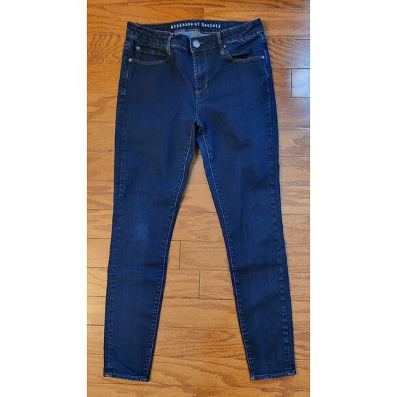 Articles of Society Women's Skinny Jeans Size 29 Mya Dark Wash Blue Inseam 28 in - Picture 1 of 10